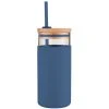 Avanti Glass Smoothie Tumbler 580ml - Navy