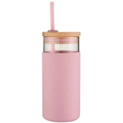Avanti Glass Smoothie Tumbler 580ml - Pink