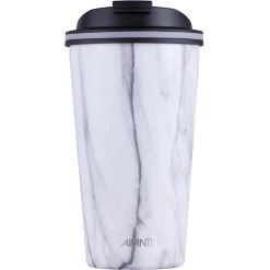 Avanti Go Cup Double Wall 410ml - White Marble