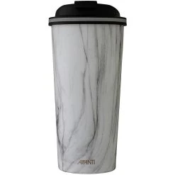 Avanti Go Cup Reusable Coffee Cup 473ml - White Marble