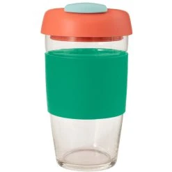 Avanti Glass GoCup 473ml Green Coral Seafoam