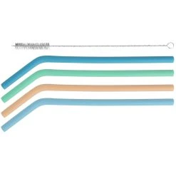Avanti Silicone Straws Set Of 4