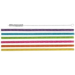 Avanti Reusable Straws Rainbow Set Of 24