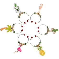 Avanti Wine Charms Tropical