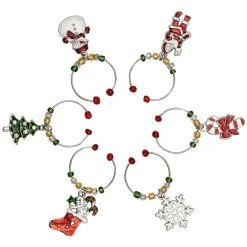 Avanti Wine Charms - Christmas