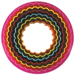 Avanti Double Sided Round Cookie Cutters Set Of 6 - Multi Coloured