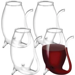 Avanti Glass Port Sipper Set Of 4 - 75ml