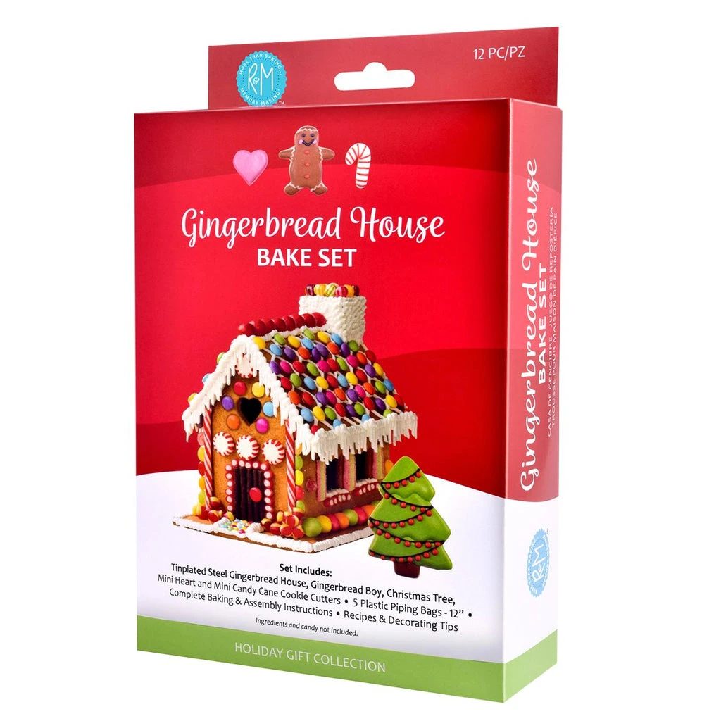 R And M 7 Piece Gingerbread House Bake Set - Image 3