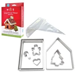 R And M 7 Piece Gingerbread House Bake Set