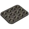 BAKEMASTER Mini Muffin Pan - 12 Cup 26cm X 20cm