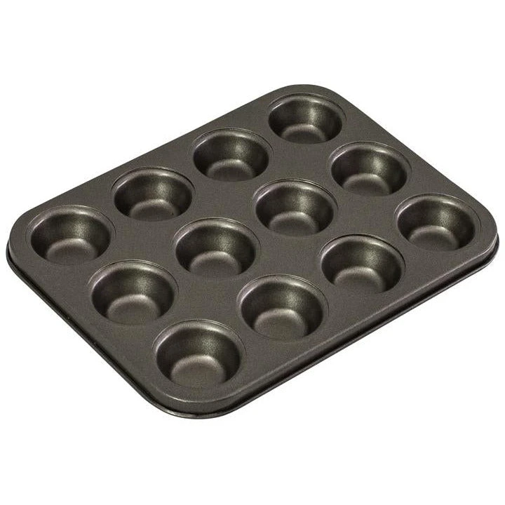 BAKEMASTER Mini Muffin Pan - 12 Cup 26cm X 20cm
