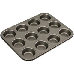 BAKEMASTER Muffin Pan - 12 Cup - 35cm X 27cm