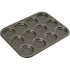 BAKEMASTER Macaroon Pan - 12 Cup Dessert Pan 35cm X 27cm