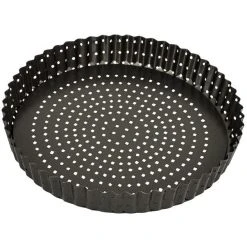 BAKEMASTER Perfect Crust Loose Base Quiche Pan - 25cm X 3.5cm