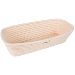 BAKEMASTER Rectangular Proving Basket - 30cm X 15cm X 8cm