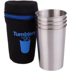 D Line D.Line S/S Tumblers To Go 350ml Set 4 With Case
