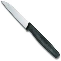Victorinox Paring Knife Straight Blade 8cm - Black