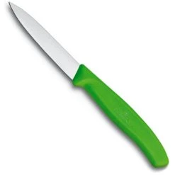 Victorinox Paring Knife Pointed Tip 8cm Green