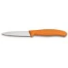 Victorinox Paring Knife Wavy Edge Pointed Tip 8cm Orange