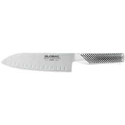 Global Santoku Knife Granton Edge - 18cm