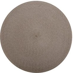 Maxwell And Williams Table Accents Round Placemat 38cm Taupe