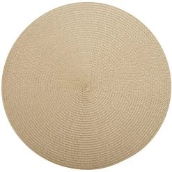 Maxwell And Williams Table Accents Round Placemat 38cm Sand