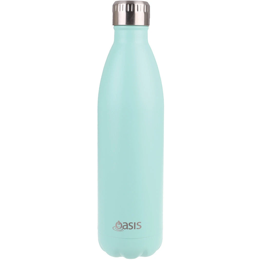 Oasis Drink Bottle 750ml Stainless Steel Double Wall Insulated - Matte Mint
