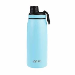 Oasis Insulated Sports Bottle Screw Cap 780ml Island Blue