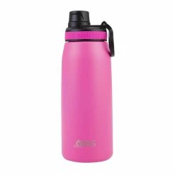 Oasis Insulated Sports Bottle Screw Cap 780ml Neon Pink