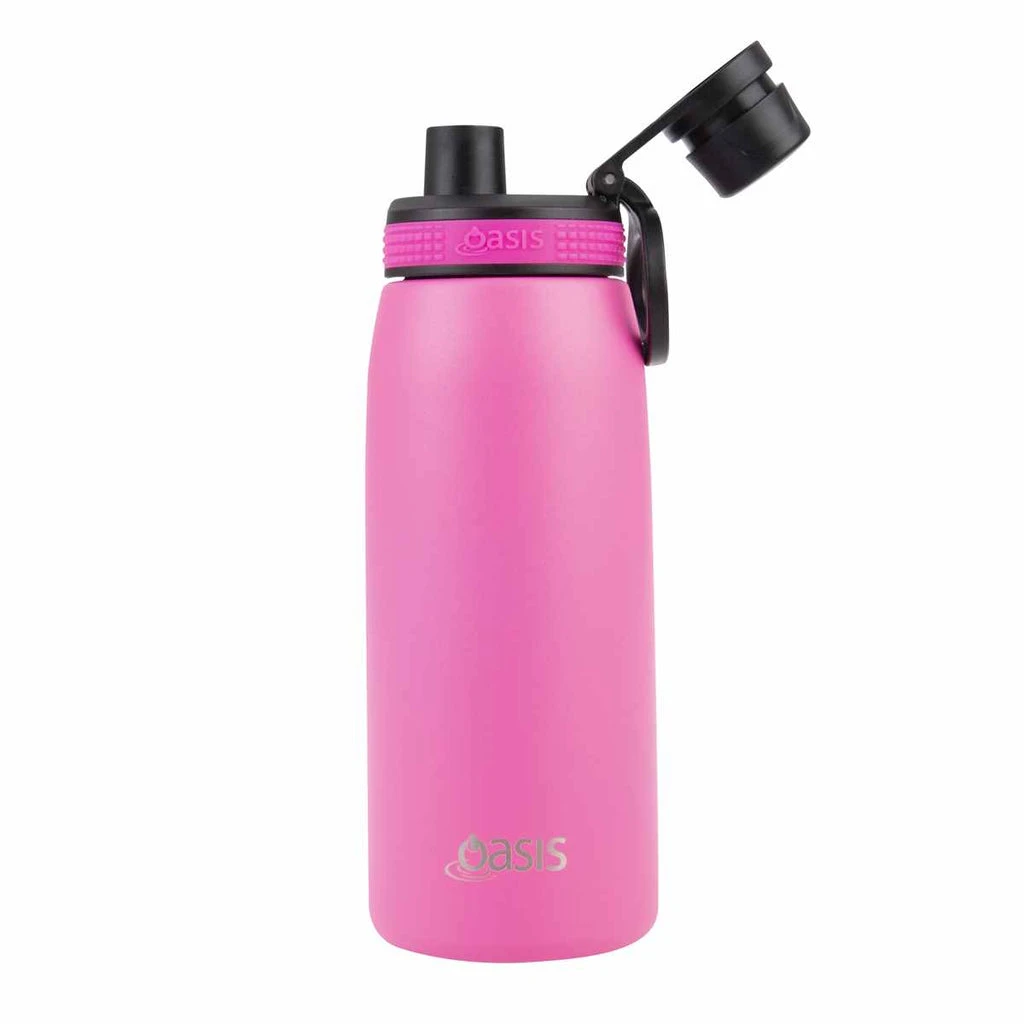 Oasis Insulated Sports Bottle Screw Cap 780ml Neon Pink - Image 2