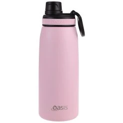 Oasis Insulated Sports Bottle Screw Cap 780ml Carnation