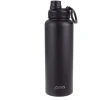 Oasis Insulated Challenger Bottle With Screw Cap 1.1L Black