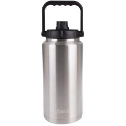 Oasis Insulated Jug With Carry Handle 3.8L Silver