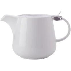 Maxwell And Williams White Basics Teapot With Infuser 1.2L - White