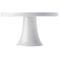 Maxwell And Williams White Basics Footed Cake Stand - 20cm