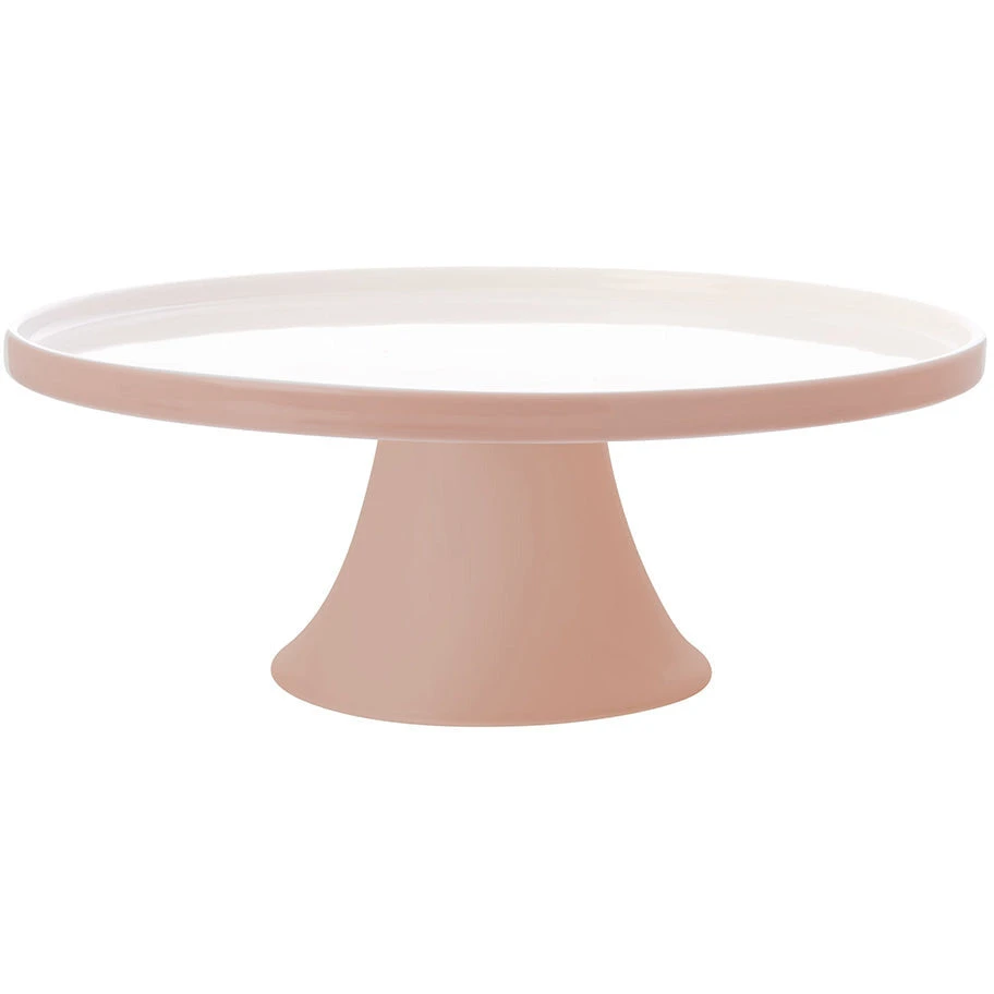 Maxwell And Williams Mezze Cake Stand 30cm Salmon Gift Boxed
