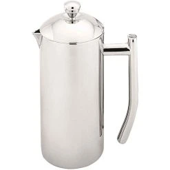 Avanti Sleek Twin Wall Coffee Plunger - 600ml Stainless Steel