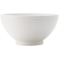 Maxwell And Williams White Basics Diamonds Rice Bowl 15cm