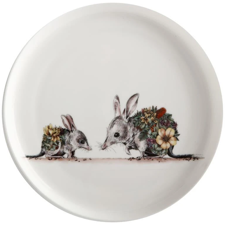 Maxwell And Williams Marini Ferlazzo Australian Families Plate 20cm Bilby Gift Boxed