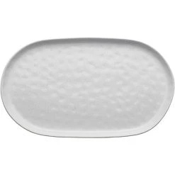 Ecology Speckle Oval Serving Platter Milk