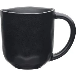 Ecology Speckle Straight Mug 400ml Ebony