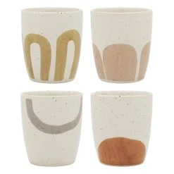 Ecology Nomad Set Of 4 Latte Cups 250ml Arches