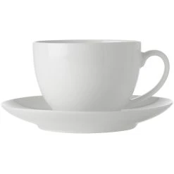 Maxwell And Williams White Basics Cup And Saucer 280Ml