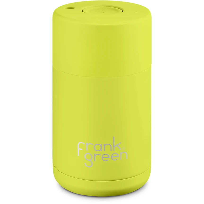 Frank Green 10oz Reusable Cup - Neon Yellow