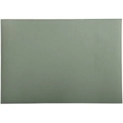 Maxwell And Williams Table Accents Leather Look Cowhide Placemat 43x30cm Sage