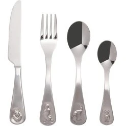 Maxwell And Williams Childrens Cutlery Set - 4 Piece Set - Koala And Friends