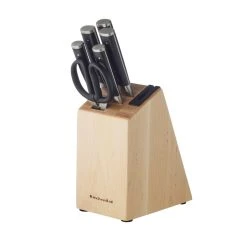 KitchenAid Gourmet Knife Block Set 6pc Gift Boxed
