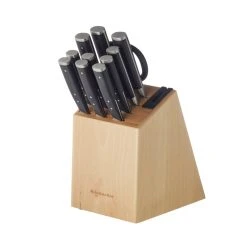 KitchenAid Gourmet Knife Block Set 11pc Gift Boxed