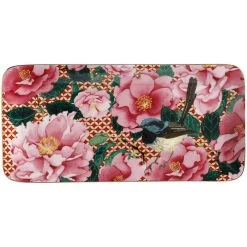 Maxwell And Williams Teas And CS Silk Road Rectangle Platter 25X12cm - Cherry Red