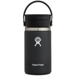 Hydro Flask 12oz Wide Mouth Coffee Cup Flex Sip Lid - Black